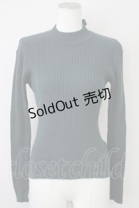 F&A / TOPバックリボンハイネックトップス F グリーン T-25-02-01-011-LO-TO-SZ-ZT255