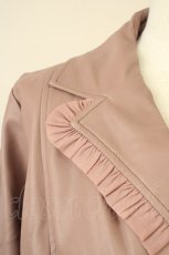 画像3: 【SALE】Rojita / アシメフリルライダース F ピンク T-25-02-01-013-LO-JA-SZ-ZT242 (3)