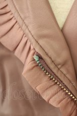 画像4: 【SALE】Rojita / アシメフリルライダース F ピンク T-25-02-01-013-LO-JA-SZ-ZT242 (4)