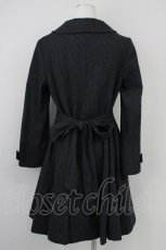 画像2: Jane Marple / COAT ソフトメルトンのゴアードコート  グレー T-25-02-01-018-JM-CO-AS-ZTC032 (2)