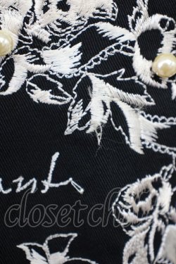 画像3: KETTY / 刺繍&パールブルゾン 9号 ブラック T-25-02-06-021-EL-CO-SA-ZT443
