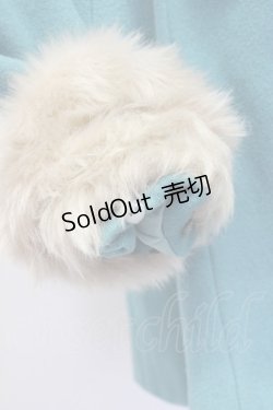 画像3: an another angelus / ファー衿付きバラ釦コート F グリーン T-25-02-06-023-CA-CO-SZ-ZT-C028