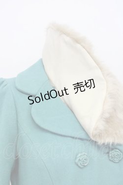 画像5: an another angelus / ファー衿付きバラ釦コート F グリーン T-25-02-06-023-CA-CO-SZ-ZT-C028