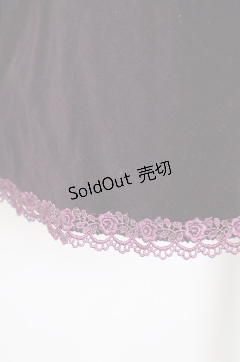 画像3: 【SALE】L'EST ROSE / 別珍スカート  パープル T-25-02-06-026-LO-SK-SA-ZT435 (3)