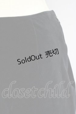 画像5: 【SALE】L'EST ROSE / 別珍スカート  黒 T-25-02-06-027-LO-SK-SA-ZT435