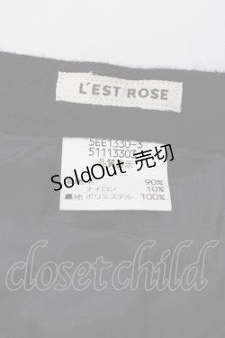 画像5: L'EST ROSE / プリーツ風スカート  黒 T-25-02-06-032-LO-SK-SA-ZT435