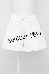 RNA / コーデュロイショートパンツ M アイボリー T-25-02-06-036-PU-PA-SA-ZT435