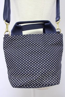 画像3: INGEBORG / ドット柄ミニショルダーバッグ  ネイビー T-25-02-06-043-LO-BG-SA-ZT433