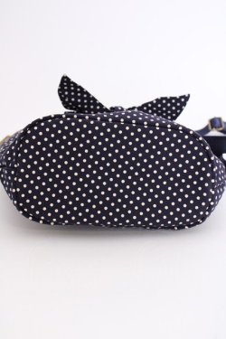 画像8: INGEBORG / ドット柄ミニショルダーバッグ  ネイビー T-25-02-06-043-LO-BG-SA-ZT433
