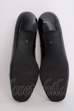 画像6: INGEBORG / リボンパンプス L ブラック T-25-02-06-047-LO-SH-SA-ZT-K006