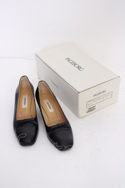 画像10: INGEBORG / リボンパンプス L ブラック T-25-02-06-047-LO-SH-SA-ZT-K006