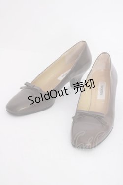 画像1: INGEBORG / リボンパンプス L ブラウン T-25-02-06-048-LO-SH-SA-ZT-K006