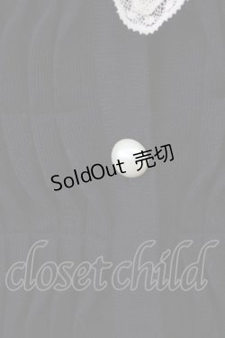 画像5: 【SALE】PINK HOUSE / チュール襟&リボンカーディガン  ブラック T-25-02-06-005-LO-TO-SA-ZT443