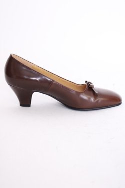 画像5: INGEBORG / リボンパンプス L ブラウン T-25-02-06-048-LO-SH-SA-ZT-K006