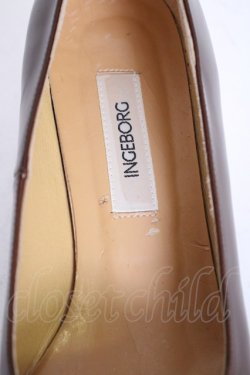 画像10: INGEBORG / リボンパンプス L ブラウン T-25-02-06-048-LO-SH-SA-ZT-K006