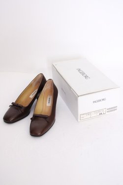 画像11: INGEBORG / リボンパンプス L ブラウン T-25-02-06-048-LO-SH-SA-ZT-K006