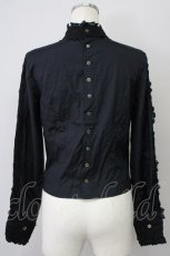 画像2: 【SALE】Jane Marple Dans Le Salon / レースハイネックブラウス  ブラック T-25-02-06-008-JM-BL-SA-ZT443 (2)