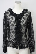 LOLITAその他(お買取対象外) / レースブラウス  黒 T-25-02-06-012-LO-BL-SA-ZT443