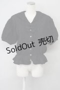KETTY / 2つリボンセーラーブラウス M ブラック T-25-02-06-013-EL-BL-SA-ZT443