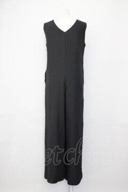画像2: CuLLt / TWILL SALOPETTE  ブラック T-25-02-09-034-PU-OP-SA-ZI