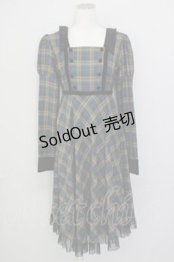 画像1: SERAPHIM / エフィのワンピース  グリーンＸブラウンチェック T-25-02-09-038-LO-OP-SA-ZI