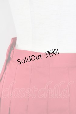 画像3: 布衣 / プリーツロングスカート M 赤Ｘ黄色 T-25-02-09-046-LO-SK-SA-ZI