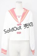 布衣 / セーラージャケット  白Ｘ赤Ｘ黄色 T-25-02-09-006-LO-JA-SA-ZI