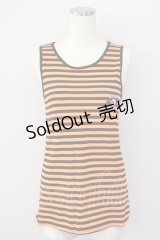 LISTEN FLAVOR / アイボールキッドボーダータンクトップ  オレンジ T-25-02-09-010-PU-TO-SA-ZI