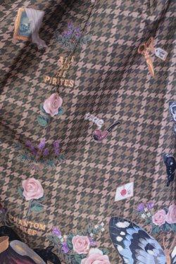 画像7: ALICE and the PIRATES / Dual face 〜phantom and truth〜柄ワンピース  ブラウン T-25-02-21-024-PA-OP-SA-ZI