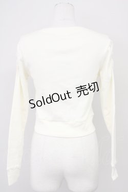 画像2: pays des fees  / 虫カーディガン  アイボリーＸゴールド T-25-02-21-001-PU-TO-SA-ZI