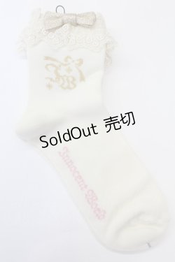 画像1: Innocent World / ロゴ入りアンクルソックス  生成 T-25-02-21-045-IW-ZA-SA-ZI