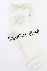 Innocent World / ロゴ入りアンクルソックス  生成 T-25-02-21-047-IW-ZA-SA-ZI
