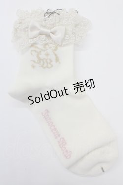 画像1: Innocent World / ロゴ入りアンクルソックス  生成 T-25-02-21-052-IW-ZA-SA-ZI