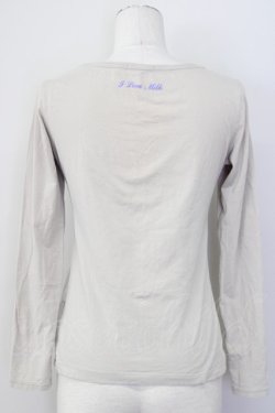 画像2: MILK /  MILKxUTコラボハートバルーンカットソー S グレー T-25-02-21-005-ML-TO-SA-ZI