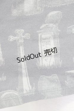 画像4: Q-pot. / ユニクロコラボ半袖カットソー  グレー T-25-02-21-007-QP-TO-SA-ZI