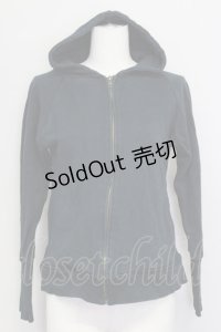 Banana Fish / 白雪姫プリントパーカー  黒 T-25-02-21-015-PU-TO-SA-ZI