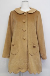 Fi.n.t / 丸襟コート  ブラウン T-25-02-21-017-CA-CO-SA-ZT-C046