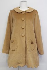 画像1: 【SALE】Fi.n.t / 丸襟コート  ブラウン T-25-02-21-017-CA-CO-SA-ZTC046 (1)