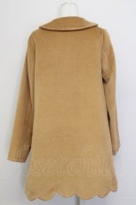 画像2: 【SALE】Fi.n.t / 丸襟コート  ブラウン T-25-02-21-017-CA-CO-SA-ZTC046 (2)