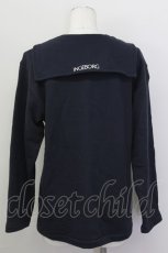 画像2: 【SALE】INGEBORG / セーラーダブルリボンスウェット M ネイビー T-25-02-23-021-LO-TO-SA-ZT219 (2)