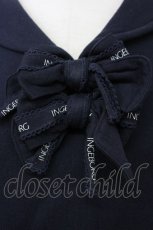 画像3: 【SALE】INGEBORG / セーラーダブルリボンスウェット M ネイビー T-25-02-23-021-LO-TO-SA-ZT219 (3)