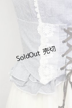 画像4: axes femme / 異素材組み合わせワンピース M アイボリー T-25-02-23-023-AX-OP-SA-ZT121