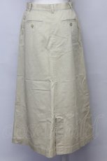 画像2: 【SALE】NATURE TRAIL / クマワッペンチノスカート L ベージュ T-25-02-23-028-LO-SK-SA-ZT121 (2)