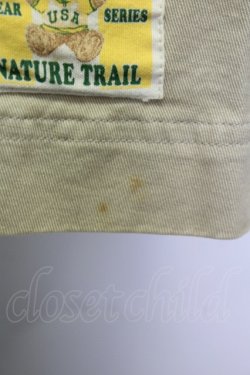画像8: NATURE TRAIL / クマワッペンチノスカート L ベージュ T-25-02-23-028-LO-SK-SA-ZT121
