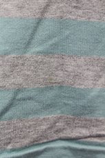 画像8: 【SALE】KANEKO ISAO / ボーダーTシャツ  グレー×サックス T-25-02-23-009-EL-TS-SA-ZT219 (8)