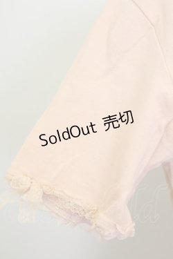画像4: KANEKO ISAO / レースリボン半袖Tシャツ  ピンク T-25-02-23-010-EL-TS-SA-ZT219