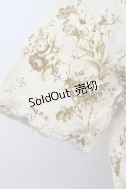 画像4: KANEKO ISAO / 花柄半袖Tシャツ  ベージュ T-25-02-23-014-EL-TS-SA-ZT