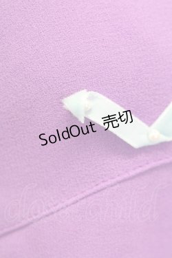 画像11: Emily Temple cute / パールリボンシフォンキャミワンピース  パープル T-25-03-08-017-ET-OP-SA-ZI