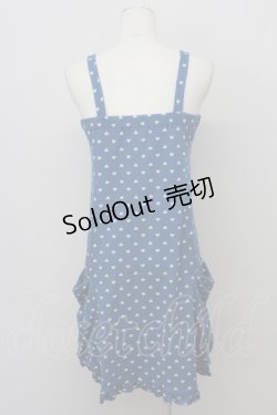 画像2: Emily Temple cute / ハートキャミワンピース  青Ｘ白 T-25-03-08-018-ET-OP-SA-ZI