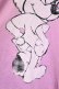 画像7: Candy Stripper / リボンベアノースリーブカットワンピース  ピンクＸ白Ｘ黒 T-25-03-08-019-PU-OP-SA-ZI